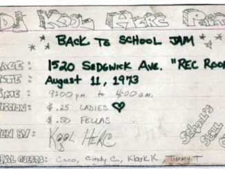 Sedgwick & Cedar's Original 1973 Flyer