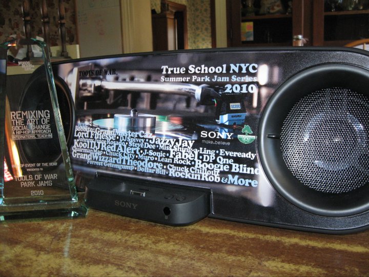 Tools of War wins Hip Hop Event of the Year!