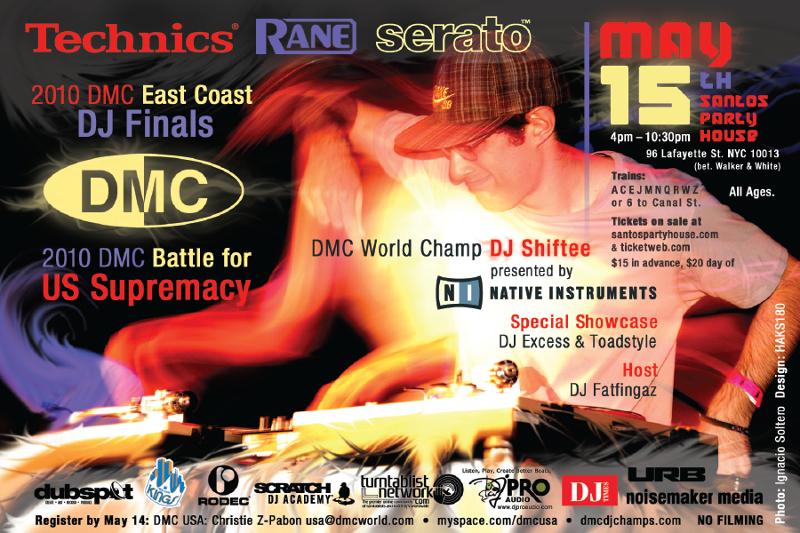 May 15: DMC East  Coast + Supremacy