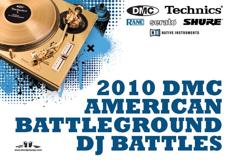 2010 DMC US  Finals  Tour Flyer by Martin X