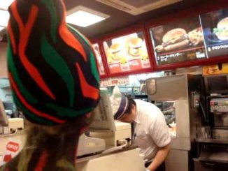 DJ Sarasa As ATCQ Covers In Tokyo McDonalds