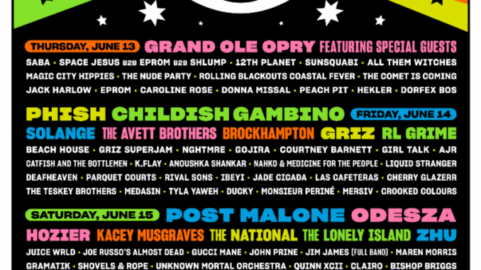 Bonnaroo 2019