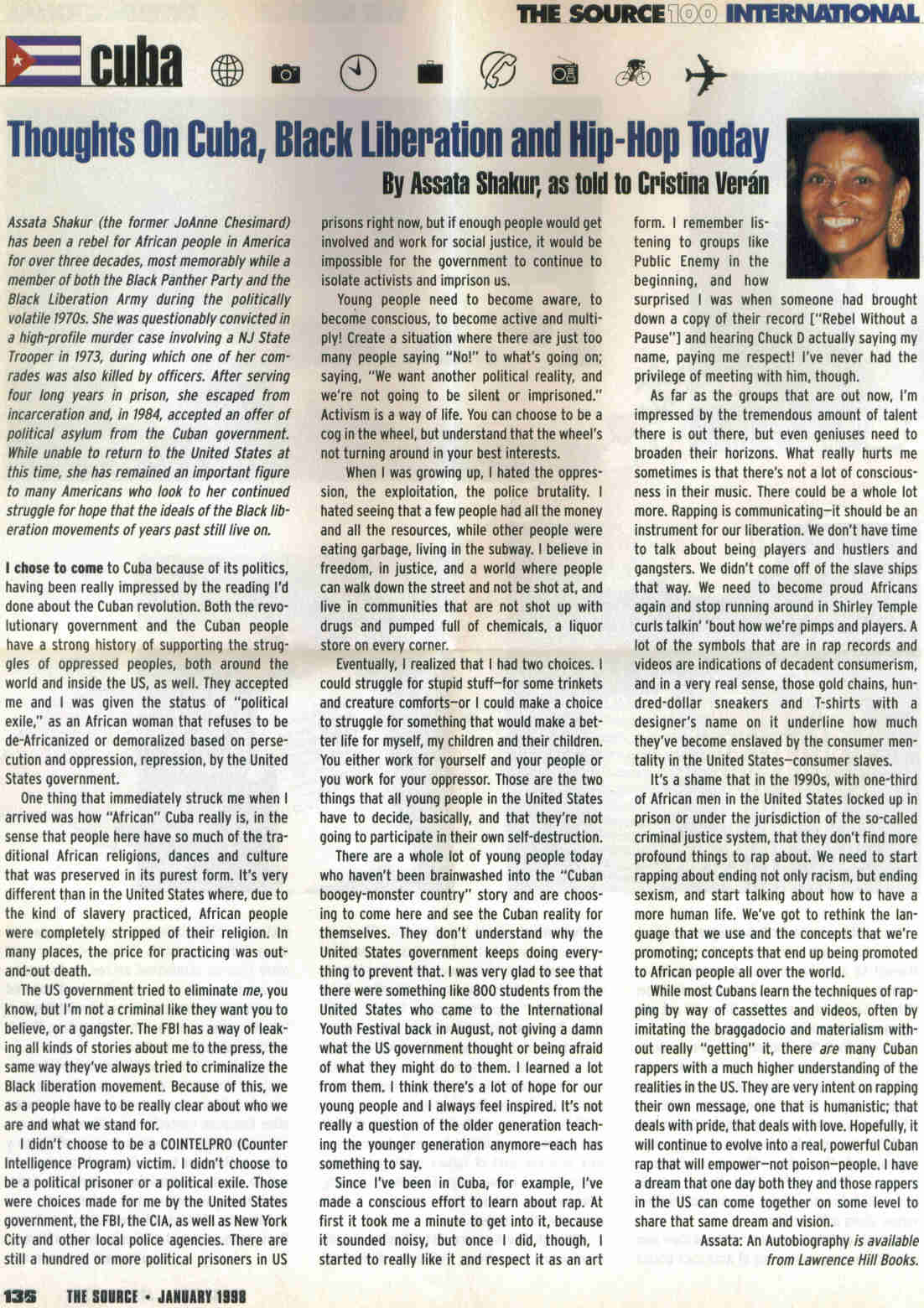 Thoughts on Cuba, Black Liberation and Hip Hop