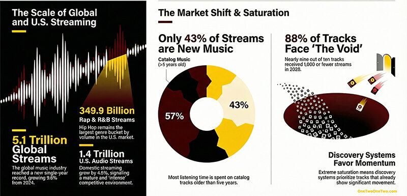 2025 Hip Hop and music industry streams