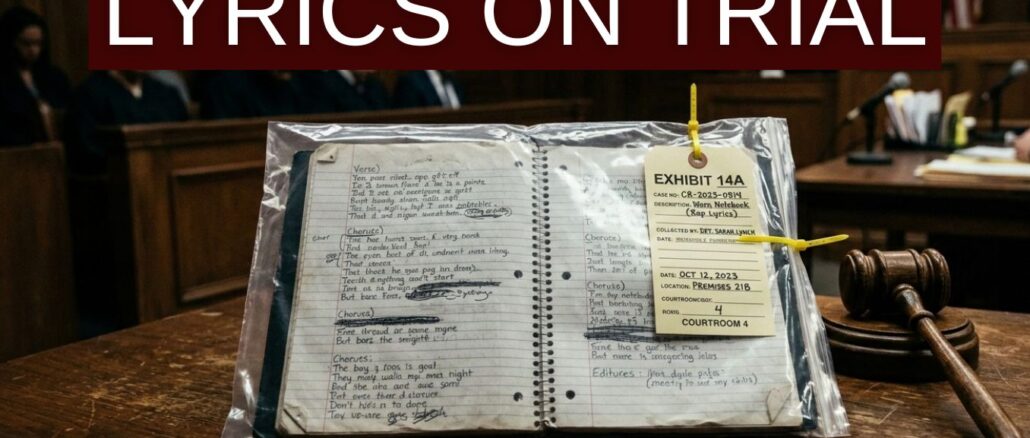 Lyrics on trial