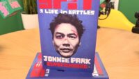 Spit: How Dumbfoundead Turned Battle Rap Into a Life Story SPIT: A Life in Battles book pile