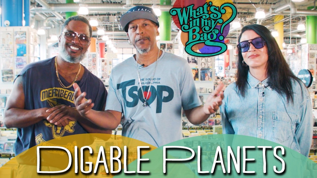Digable Planets Bring Their World To Amoeba’s “What’s In My Bag?”